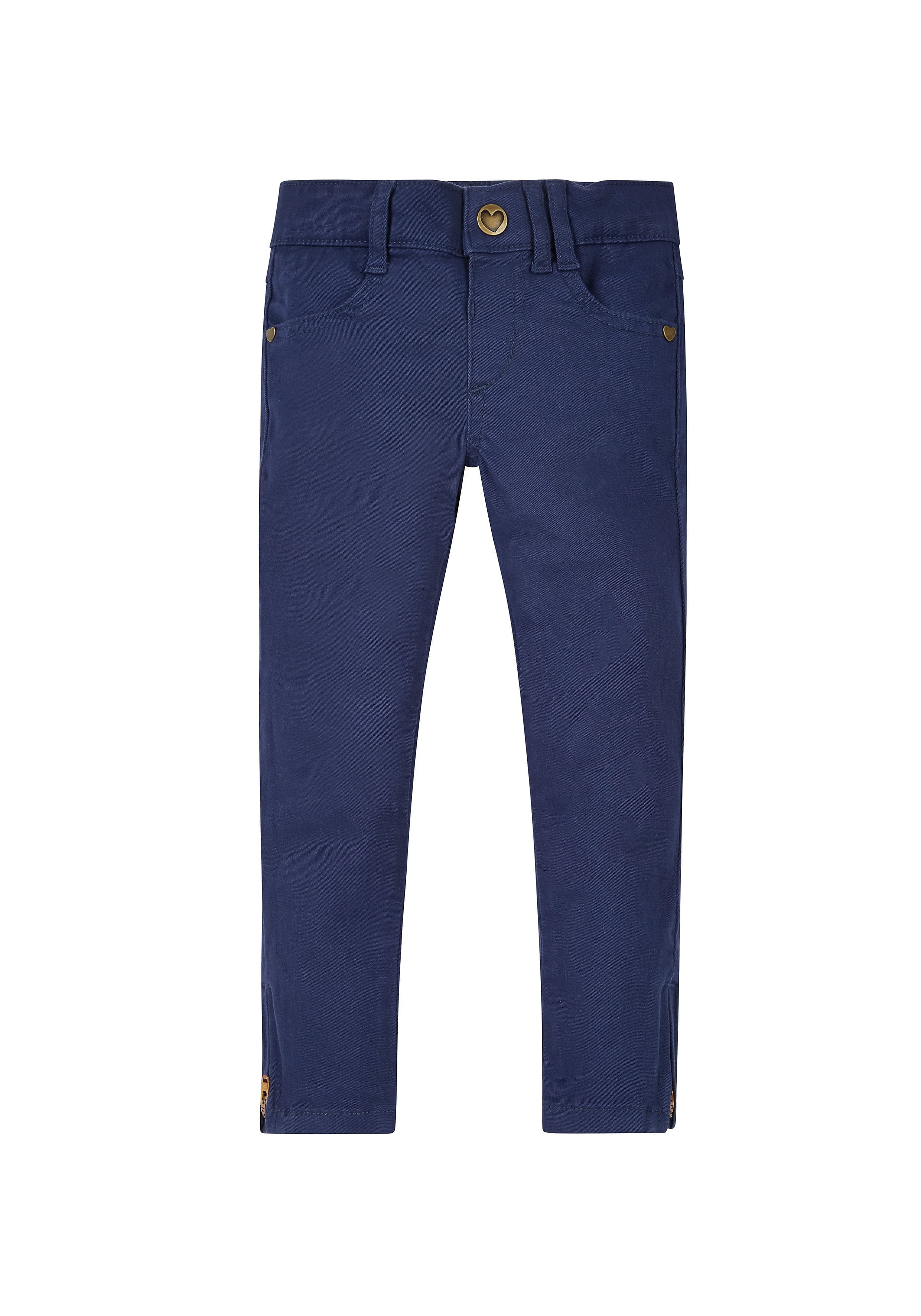 Mothercare | Girls Twill Trousers - Navy 0