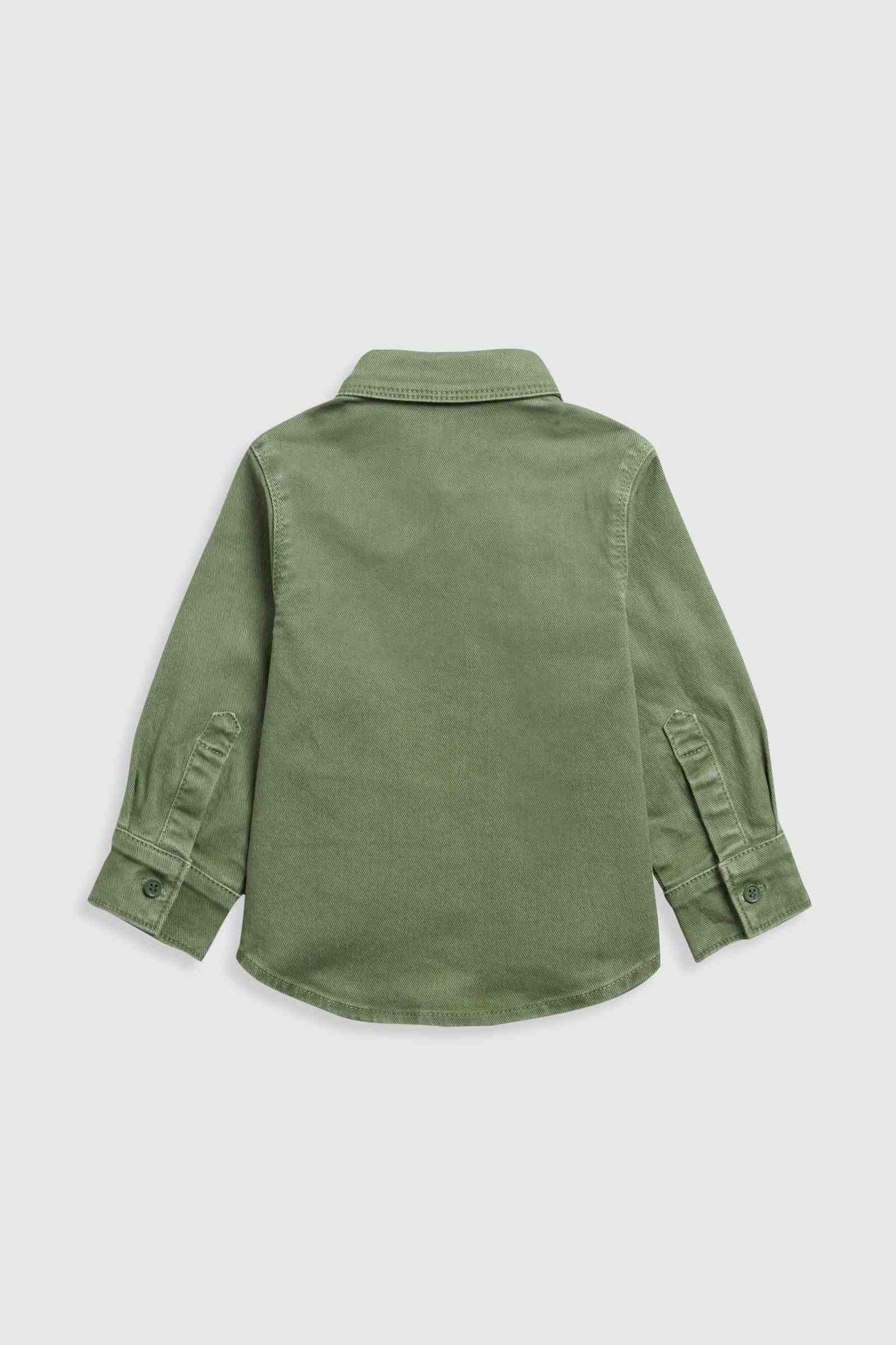 Mothercare Boys Long Sleeves Shirt - Khaki