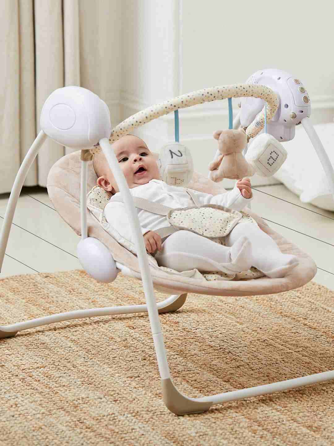 Mothercare Unisex Teddy'S Toy Box Baby Swing - Multicolor