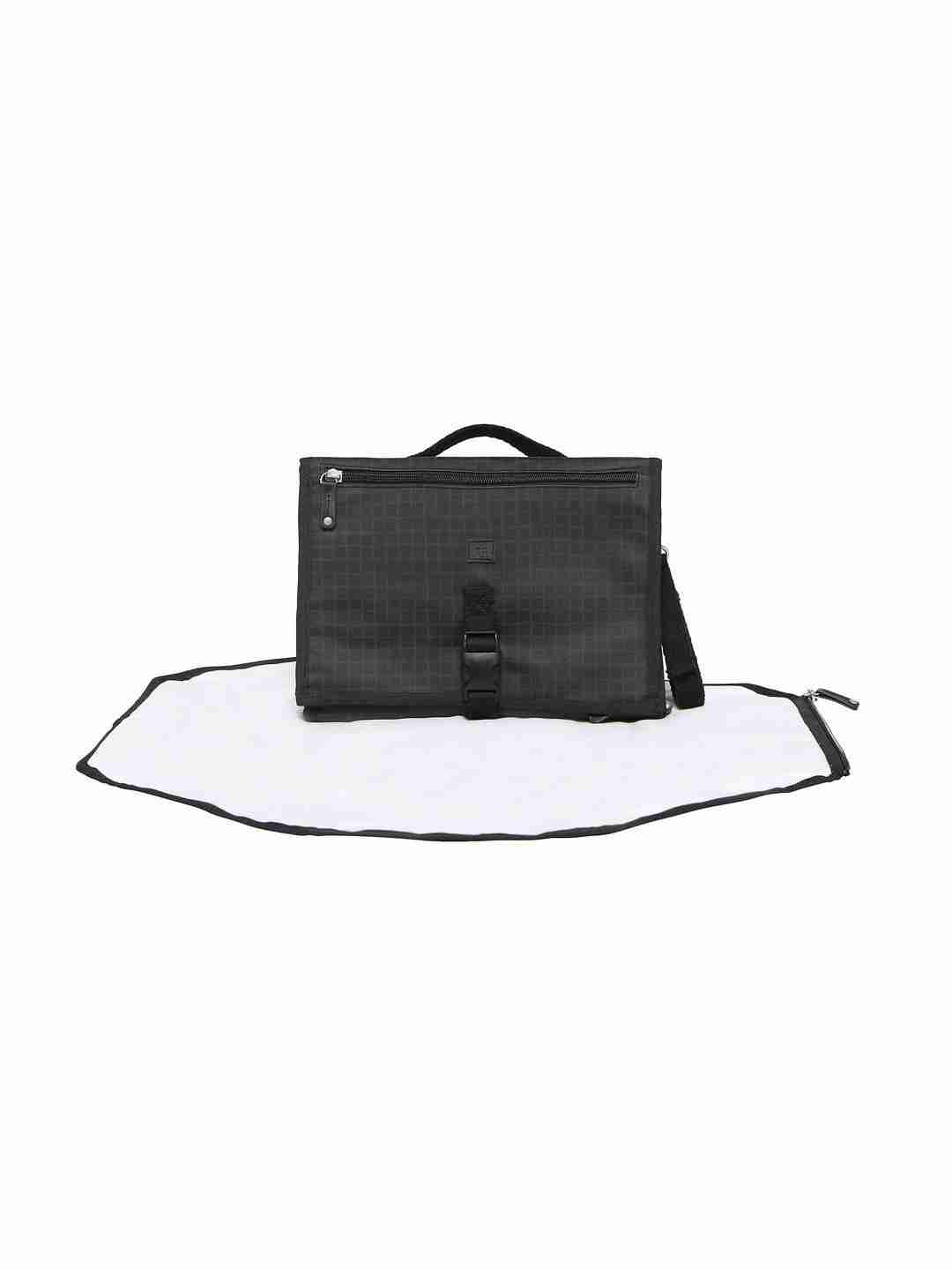 Mothercare Zinnia Crosshatch Diaper Bag - Grey