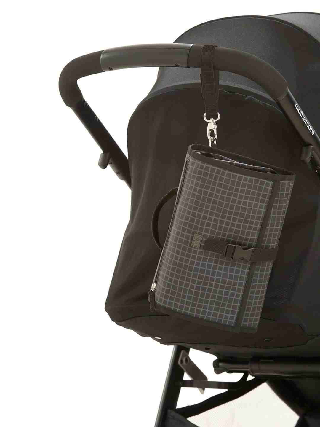 Mothercare Zinnia Crosshatch Diaper Bag - Grey