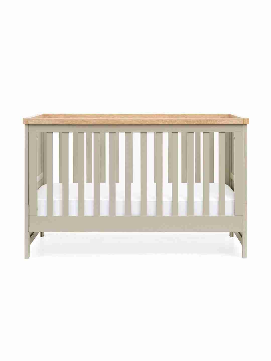 Mothercare Unisex Lulworth Baby Cots and Cribs - Grey