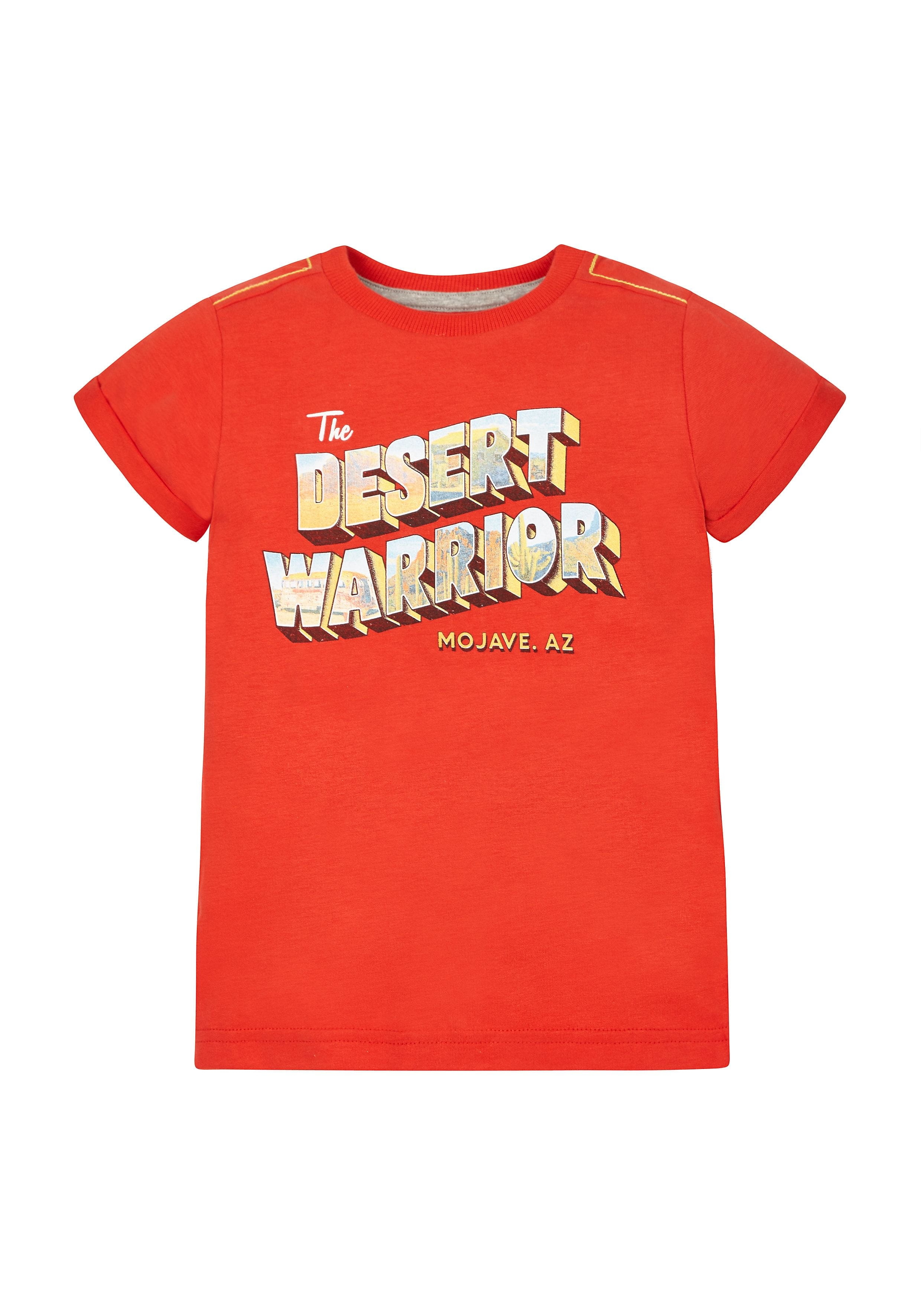 Mothercare | Boys Desert Warrior T-Shirt - Red 0