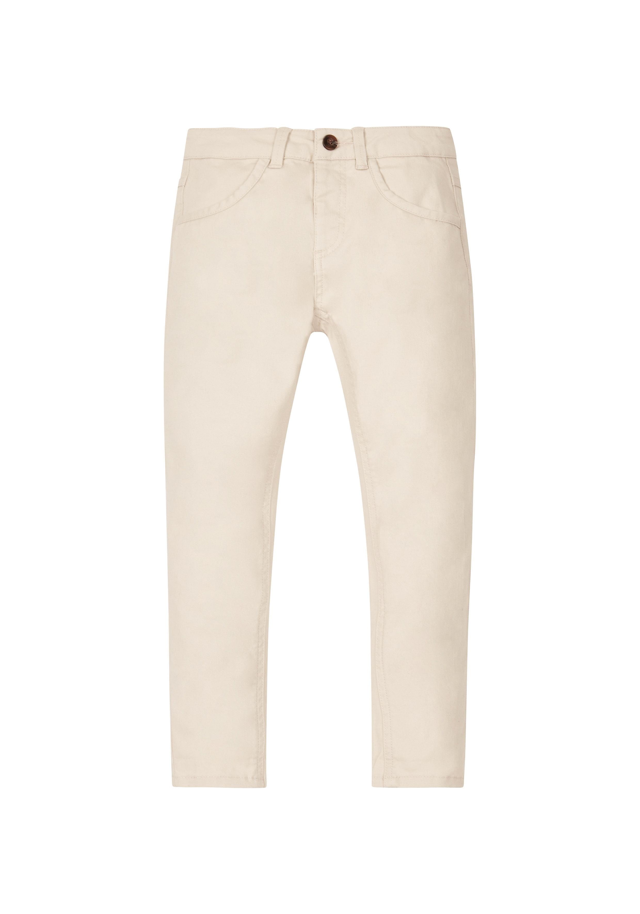 Mothercare | Boys Twill Trousers - Beige 0