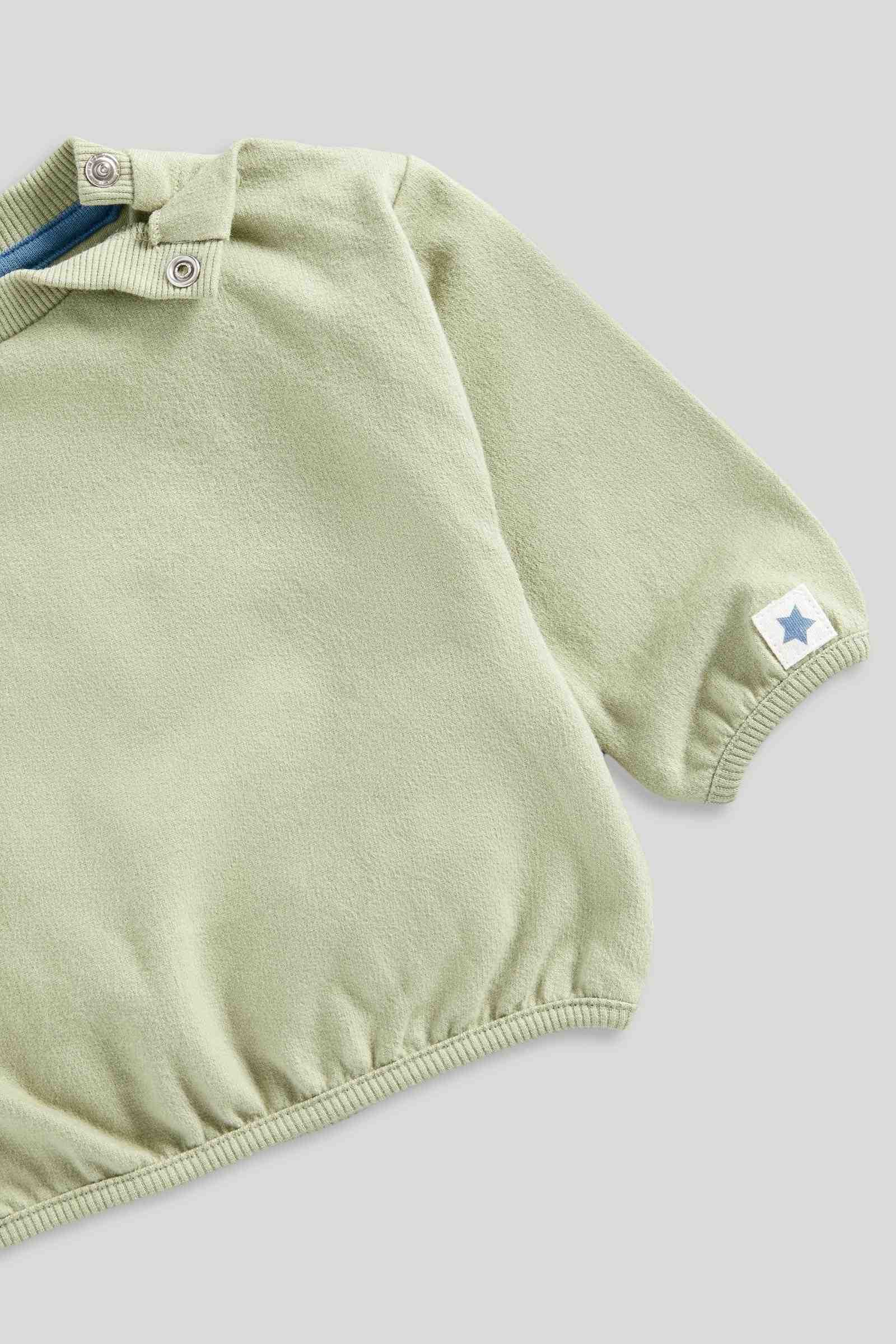 Mothercare Boys Tiny Traveller Classic 2 - Piece Jogger Set - Green