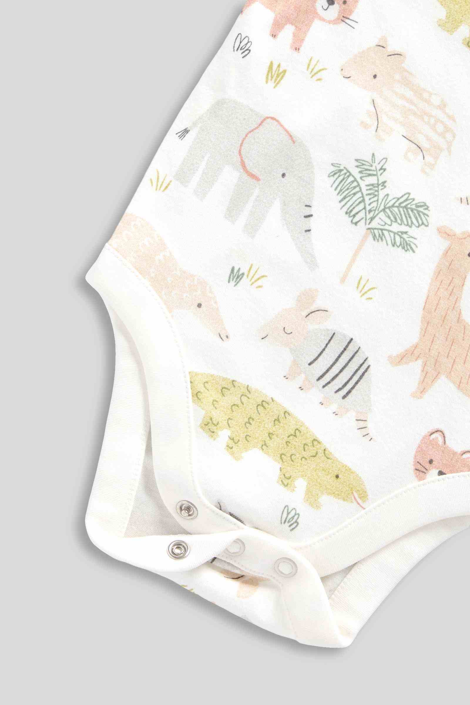 Mothercare Boys Natures Neutrals Contemporary Cargo Bibshorts and Bodysuit 2 - Piece Set - Brown