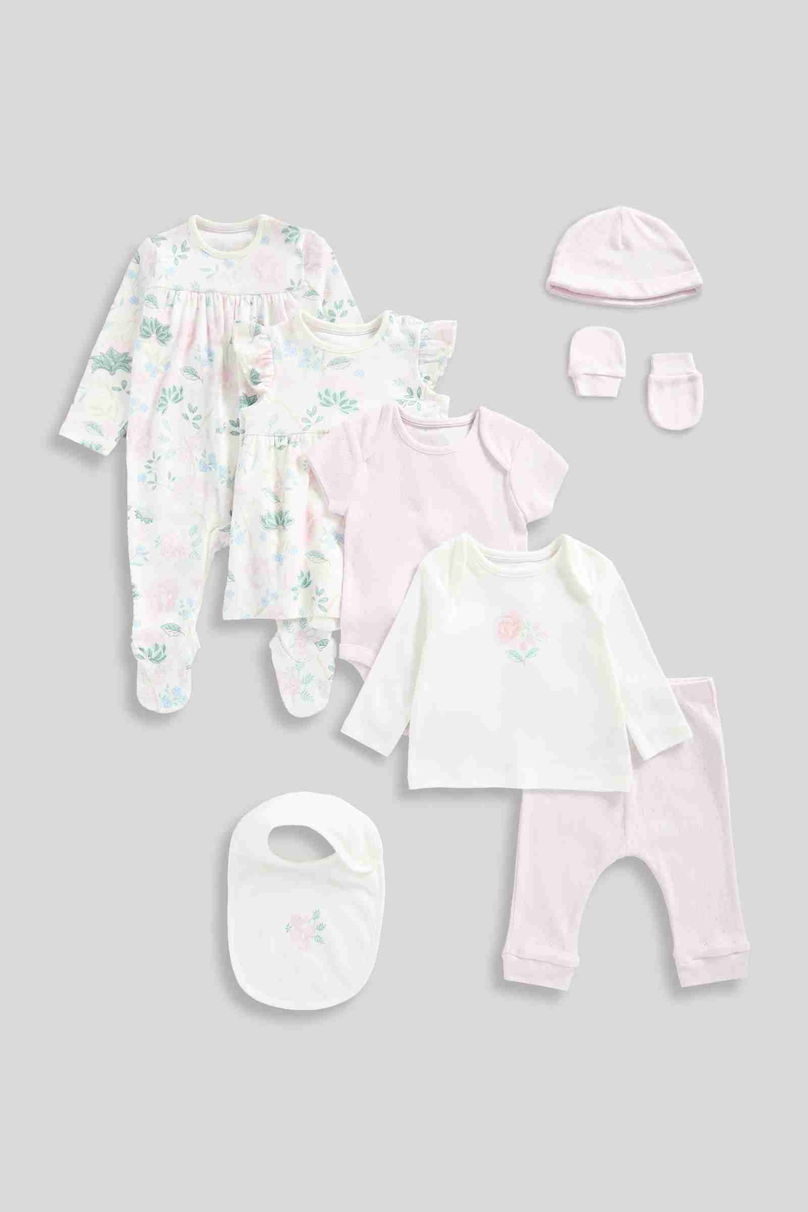 Mothercare Girls Spring BlossomGift Set Gift Set - White