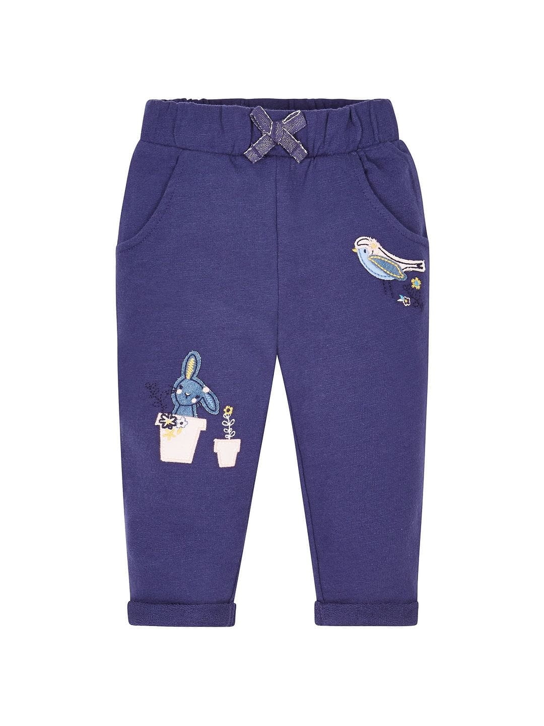 Mothercare | Navy Jersey Joggers 0