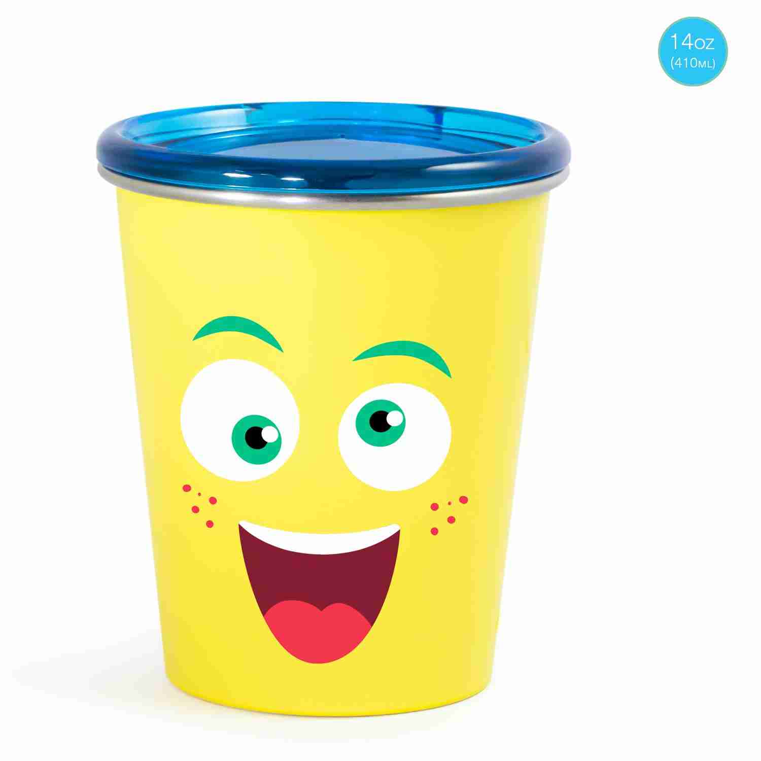 Rabitat Mad Eye Spill Free Cup - Yellow