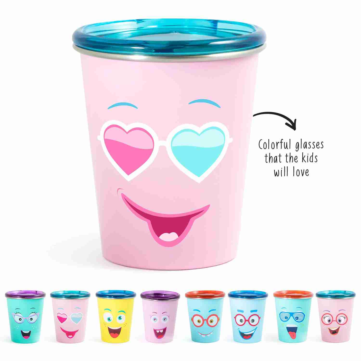 Rabitat Spill Free Diva Stainless Steel Cup - Pink