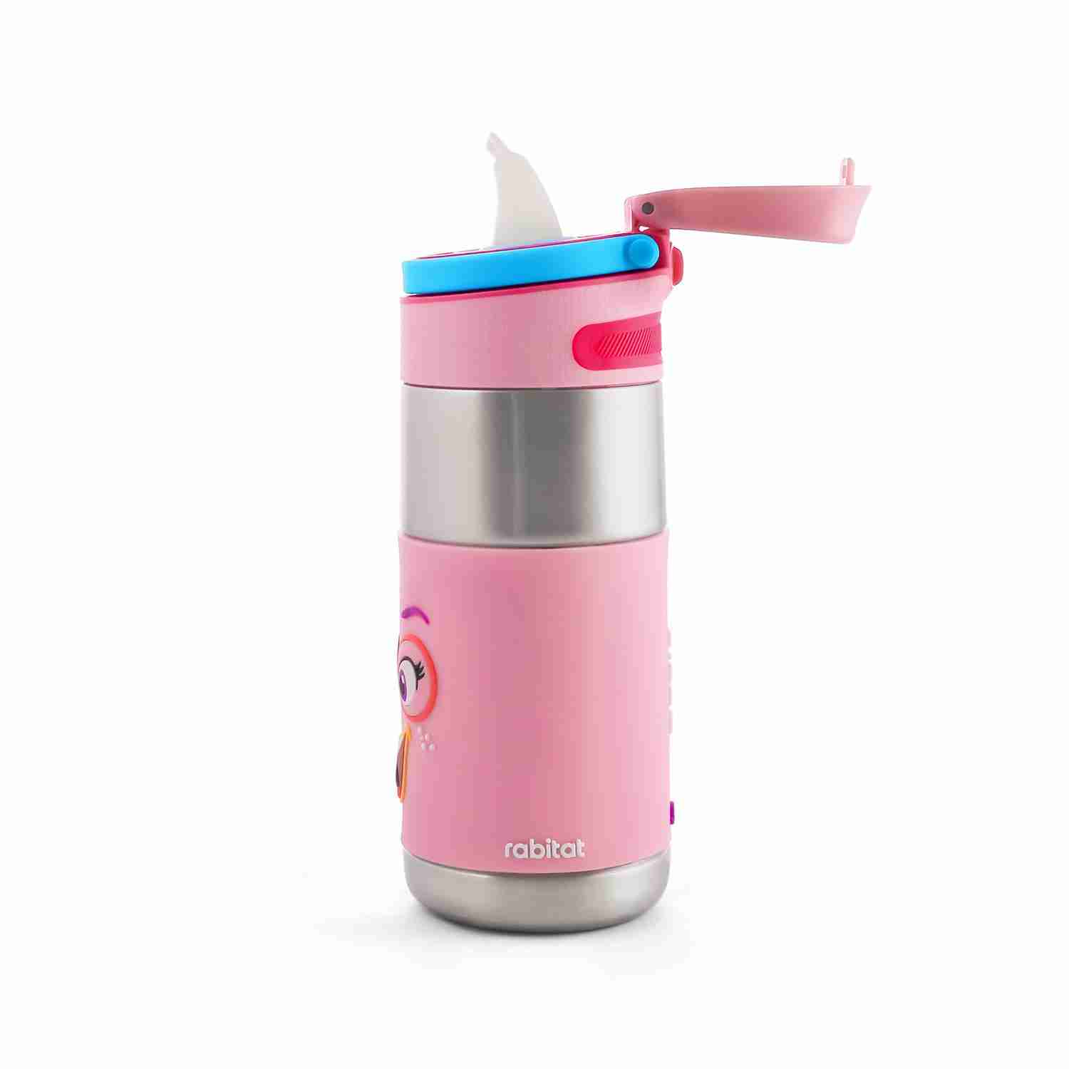 Rabitat Clean Lock Sizzle insulated Stainless Steel Bottle - Pink