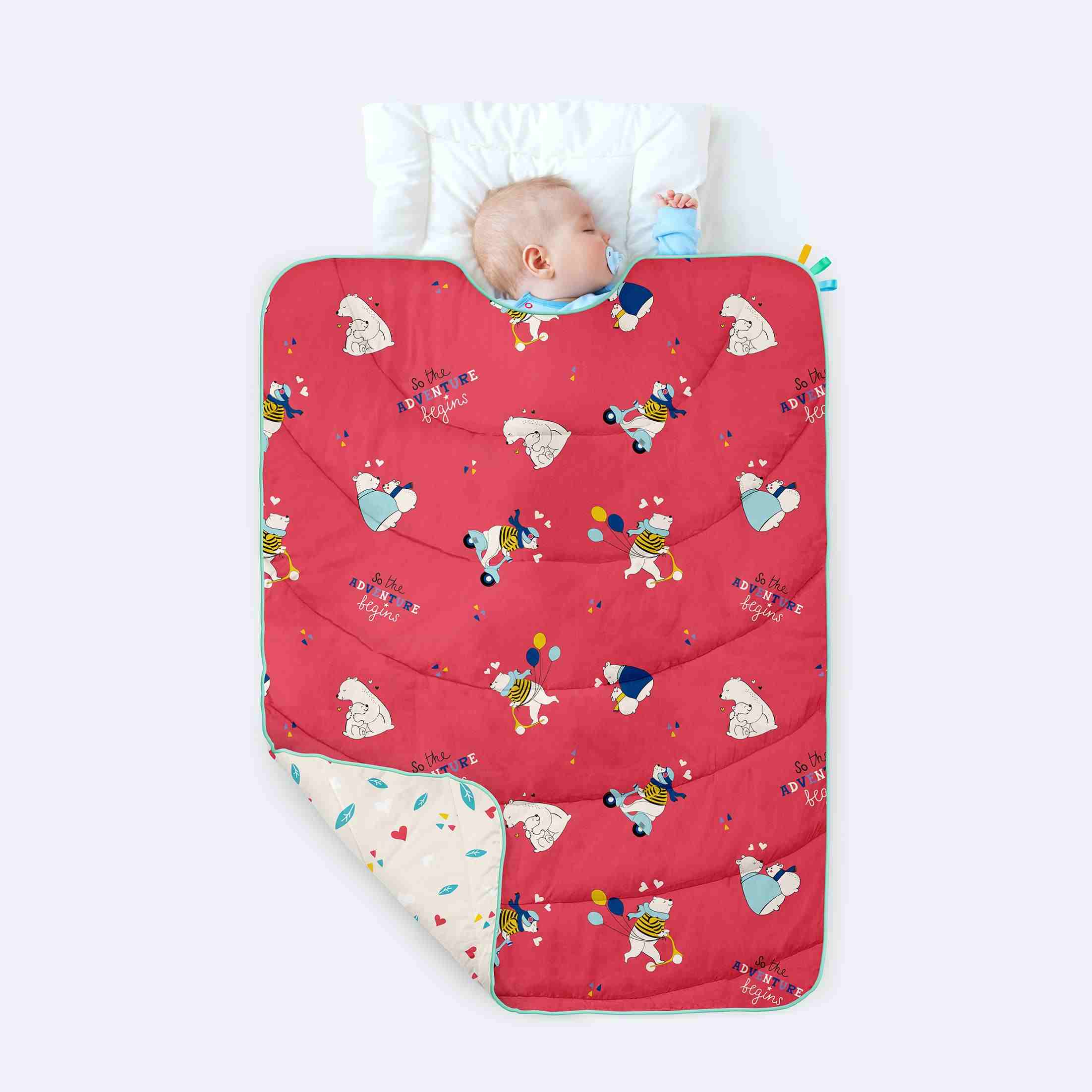 Rabitat Adventure Begins All Weather Quilt - Multicolor