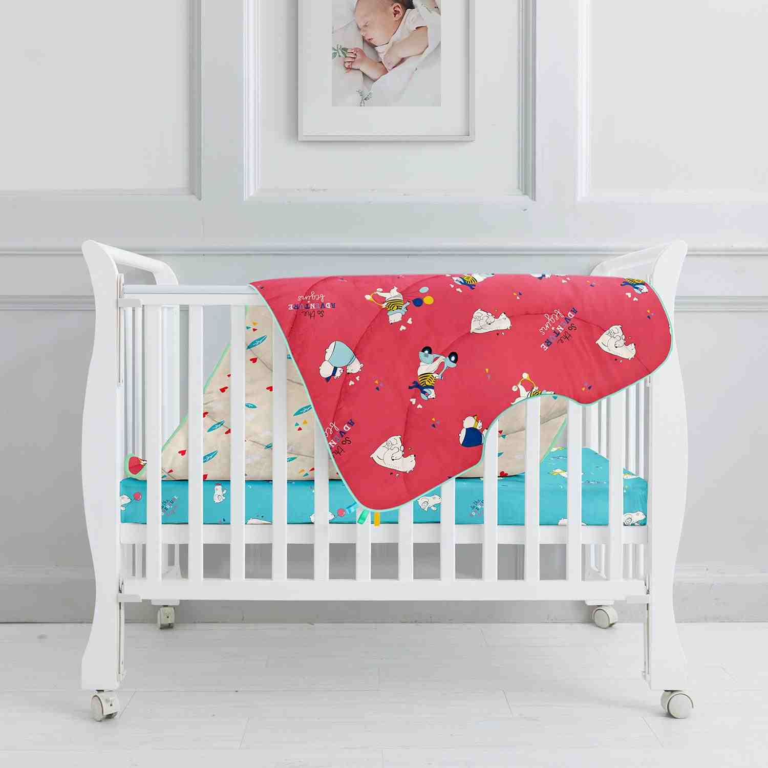 Rabitat Adventure Begins All Weather Quilt - Multicolor