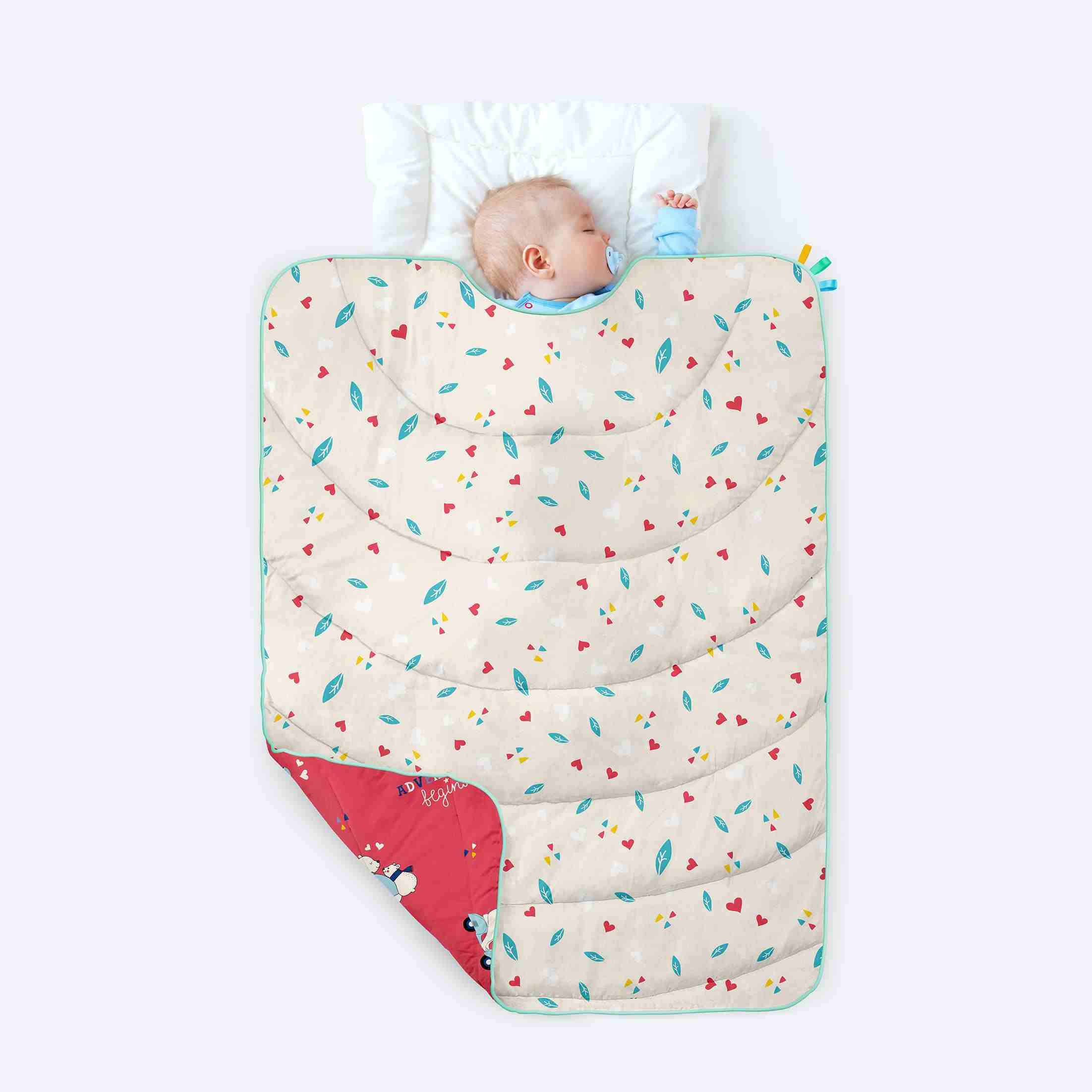 Rabitat Adventure Begins All Weather Quilt - Multicolor