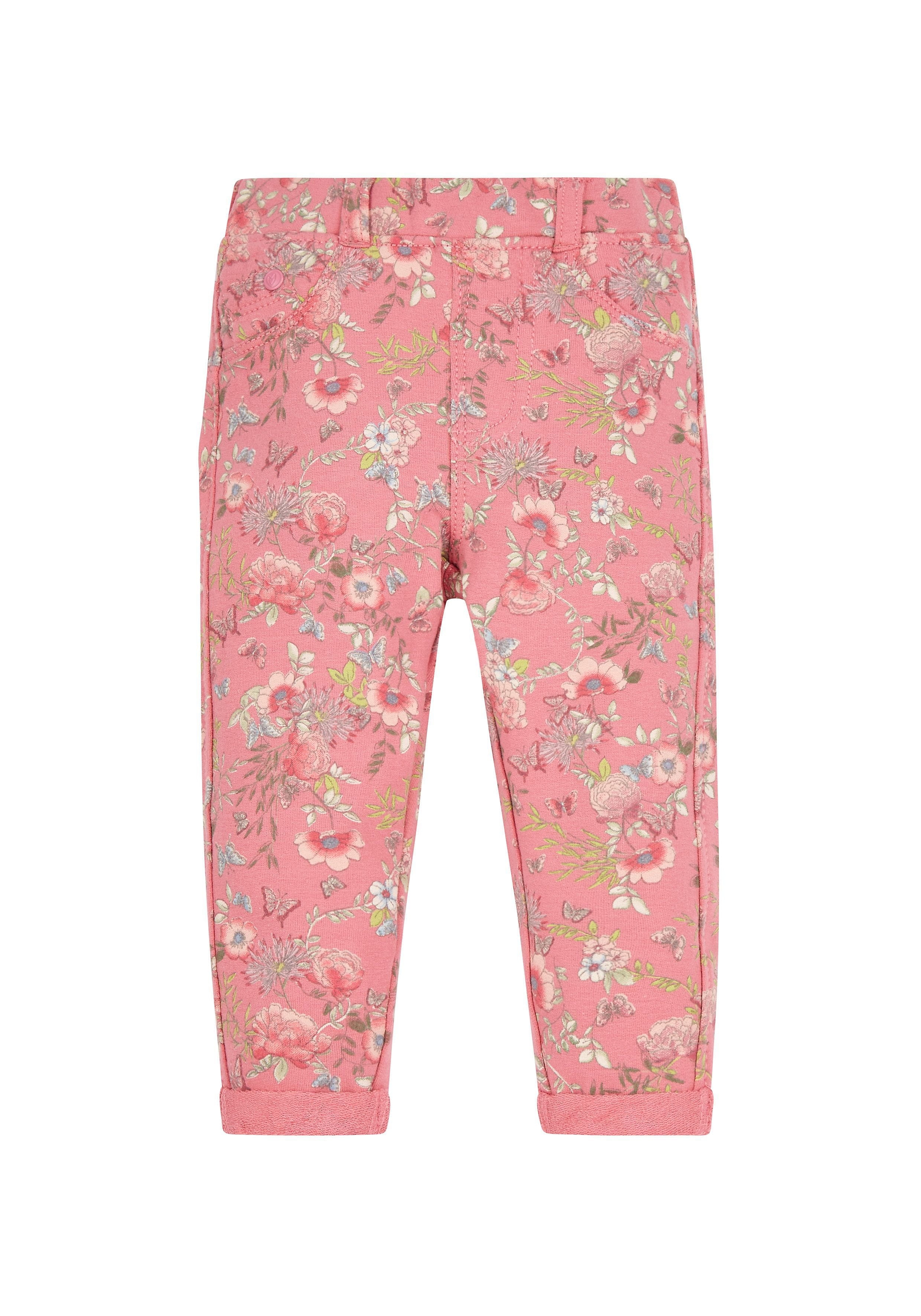Mothercare | Floral Loopback Jeggings 0