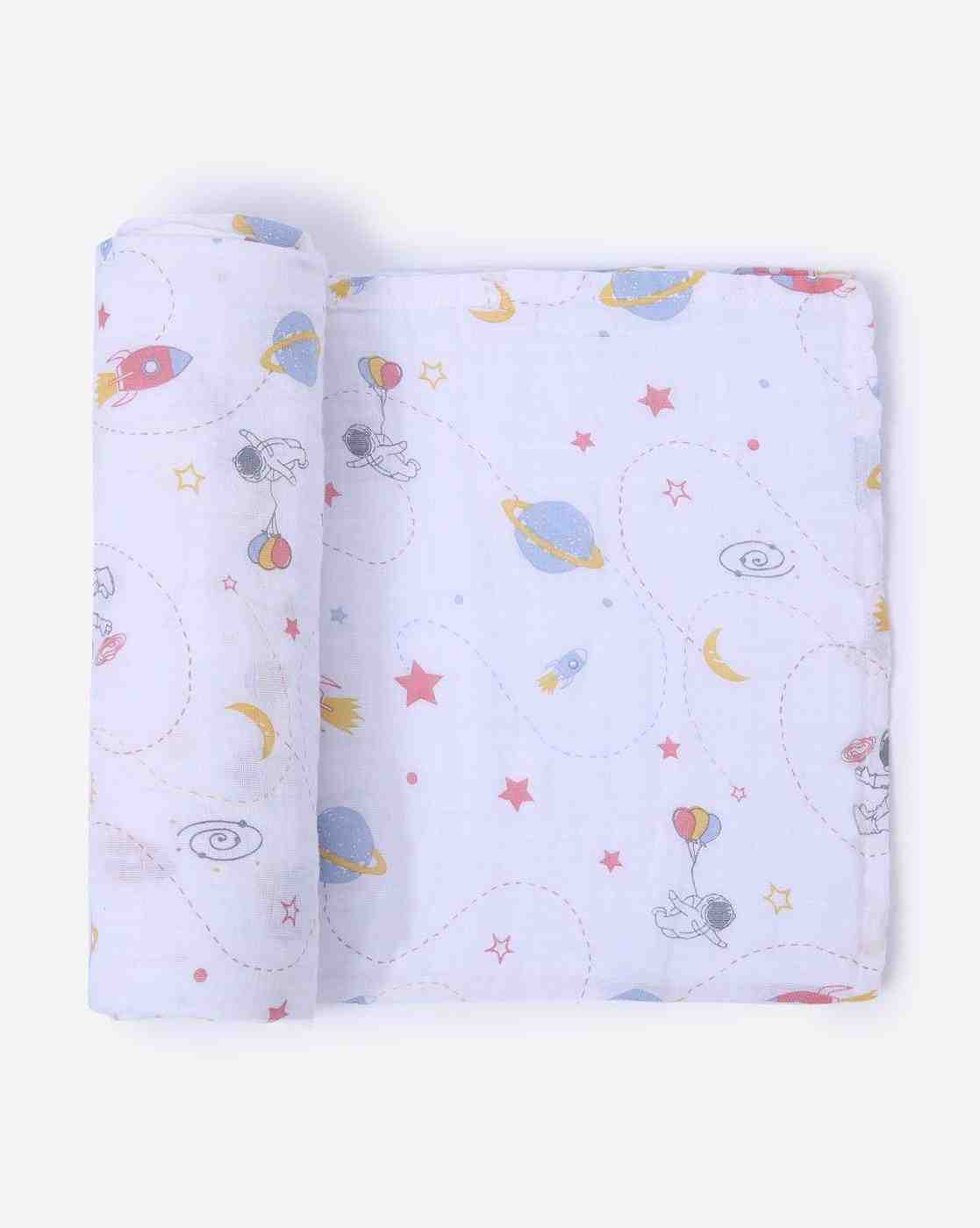 Mila Baby Boys 0-36M Baby Swaddle - Blue