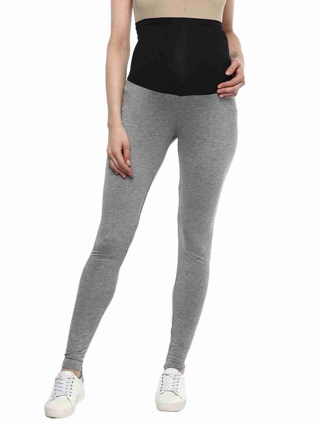 Momsoon women maternity  leggings- Grey