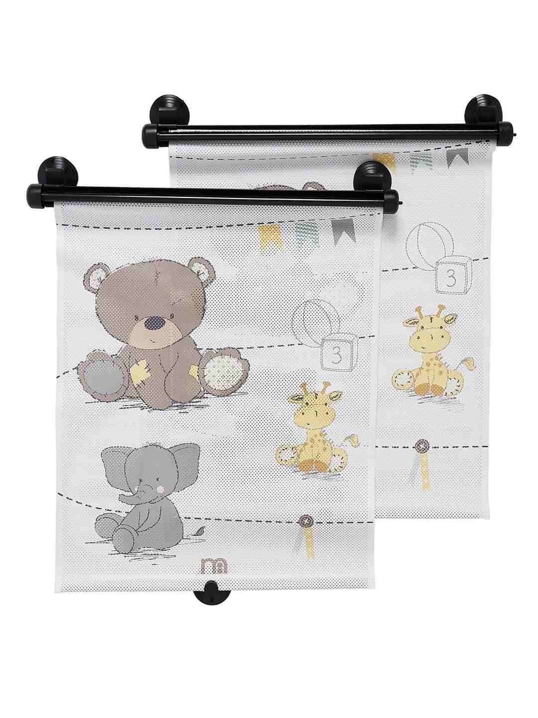 Mothercare Teddy'S Toy Box Sunblind - Pack of 2 - Multicolor