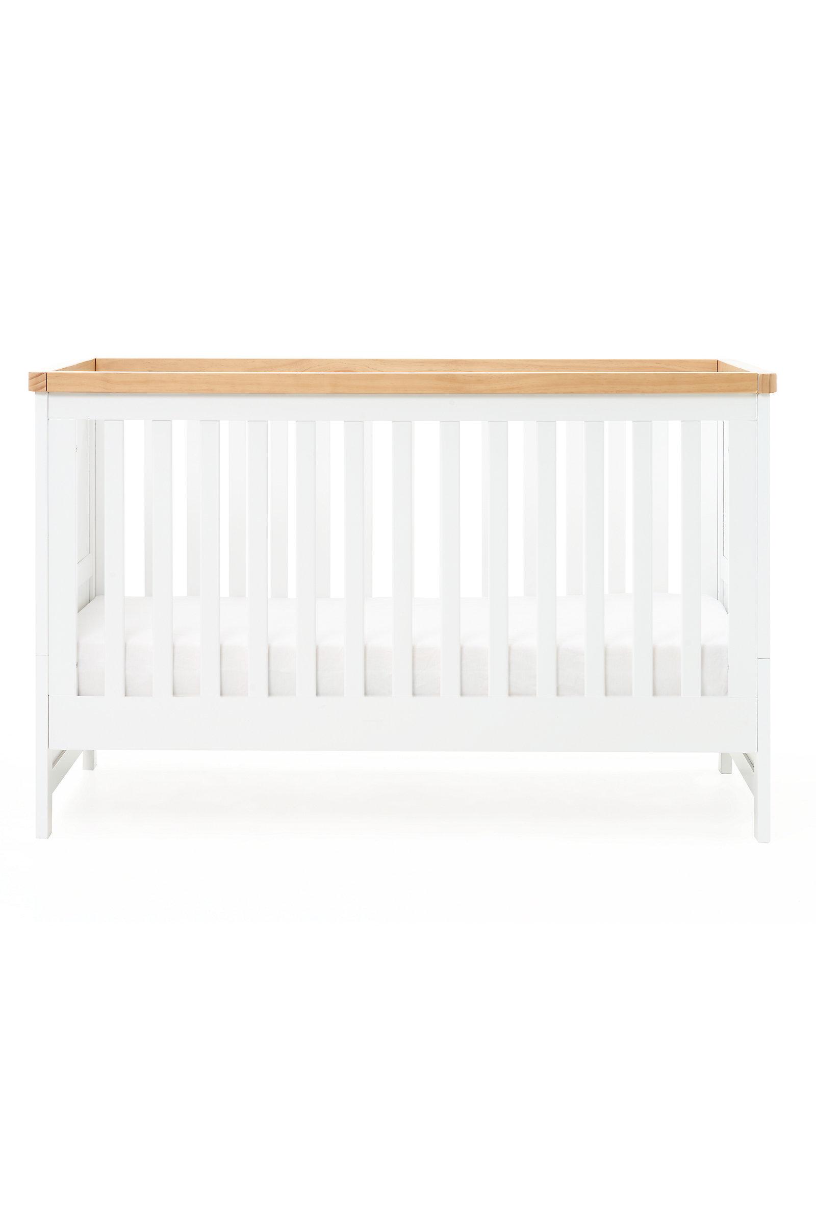 Mothercare Unisex Lulworth Baby Cots and Cribs - White