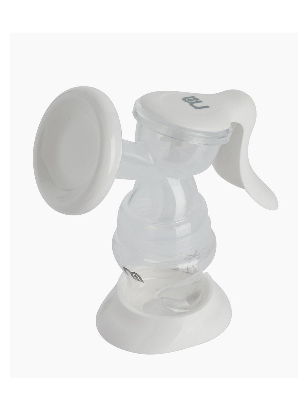 Mothercare Women Bpa-Free Manual Breast Pump - White