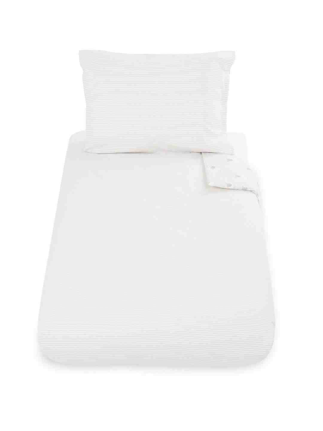 Mothercare Unisex 100% Cotton Sheep CotBaby Duvet Set - White
