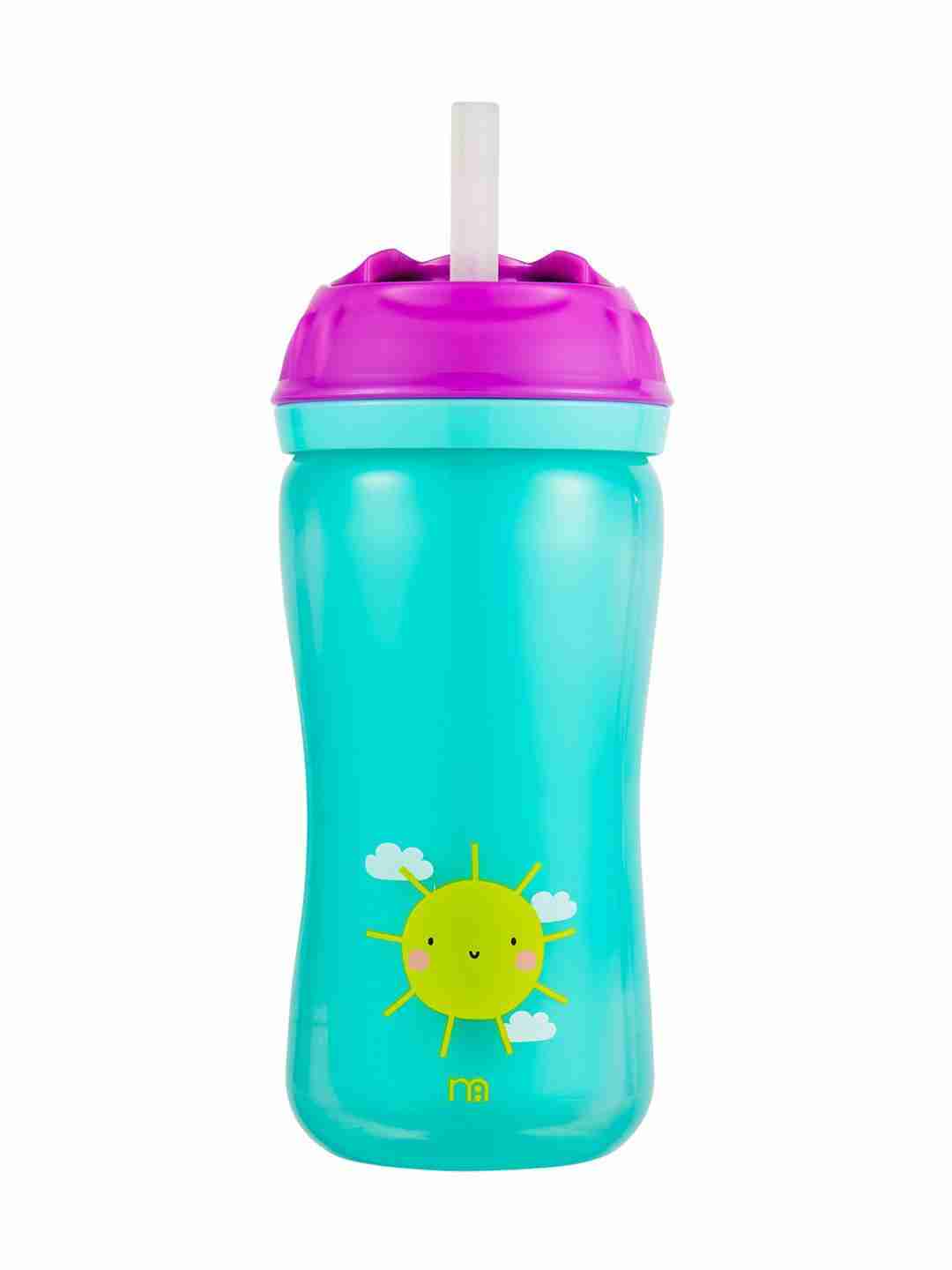 Mothercare insulated Flexi Straw Cup 340ml - Pink