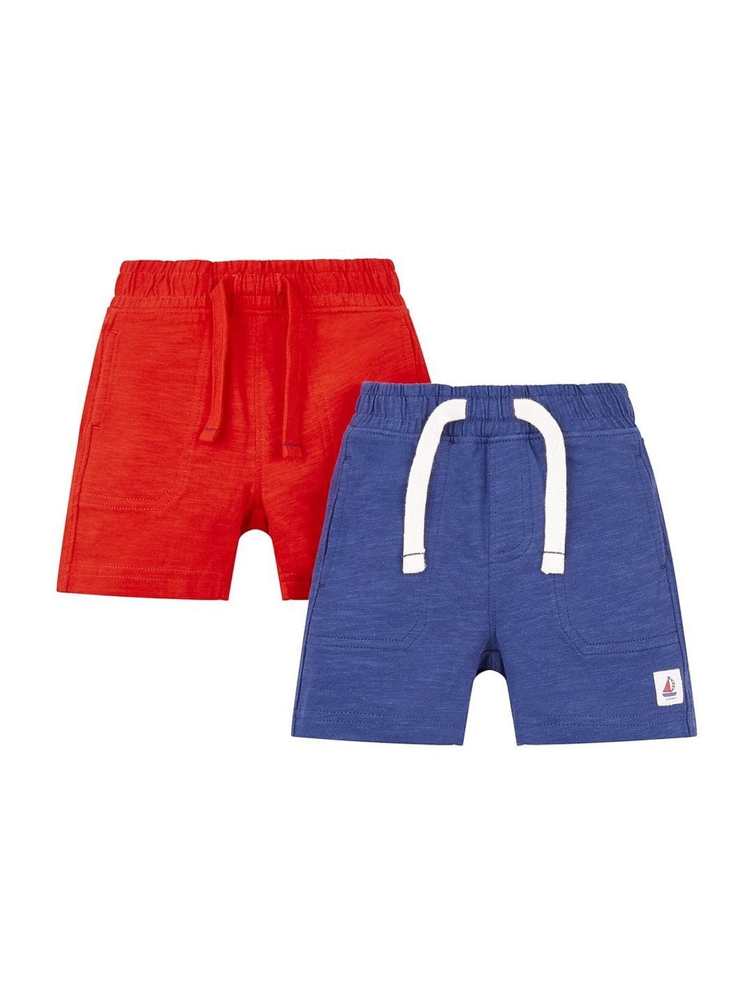 Mothercare | Red And Navy Shorts - 2 Pack 0