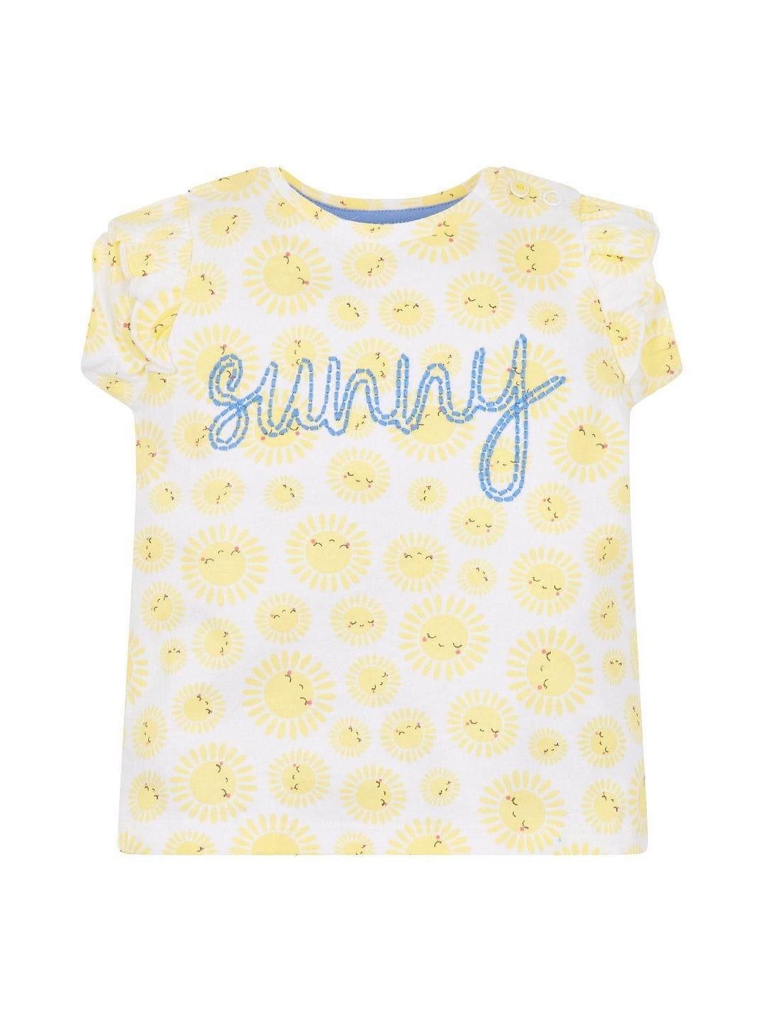 Mothercare | Yellow Printed Top 0