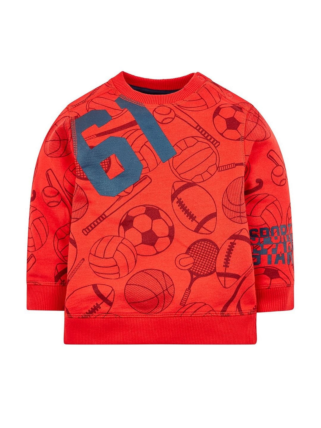 Mothercare | Red Sport Sweat Top 0
