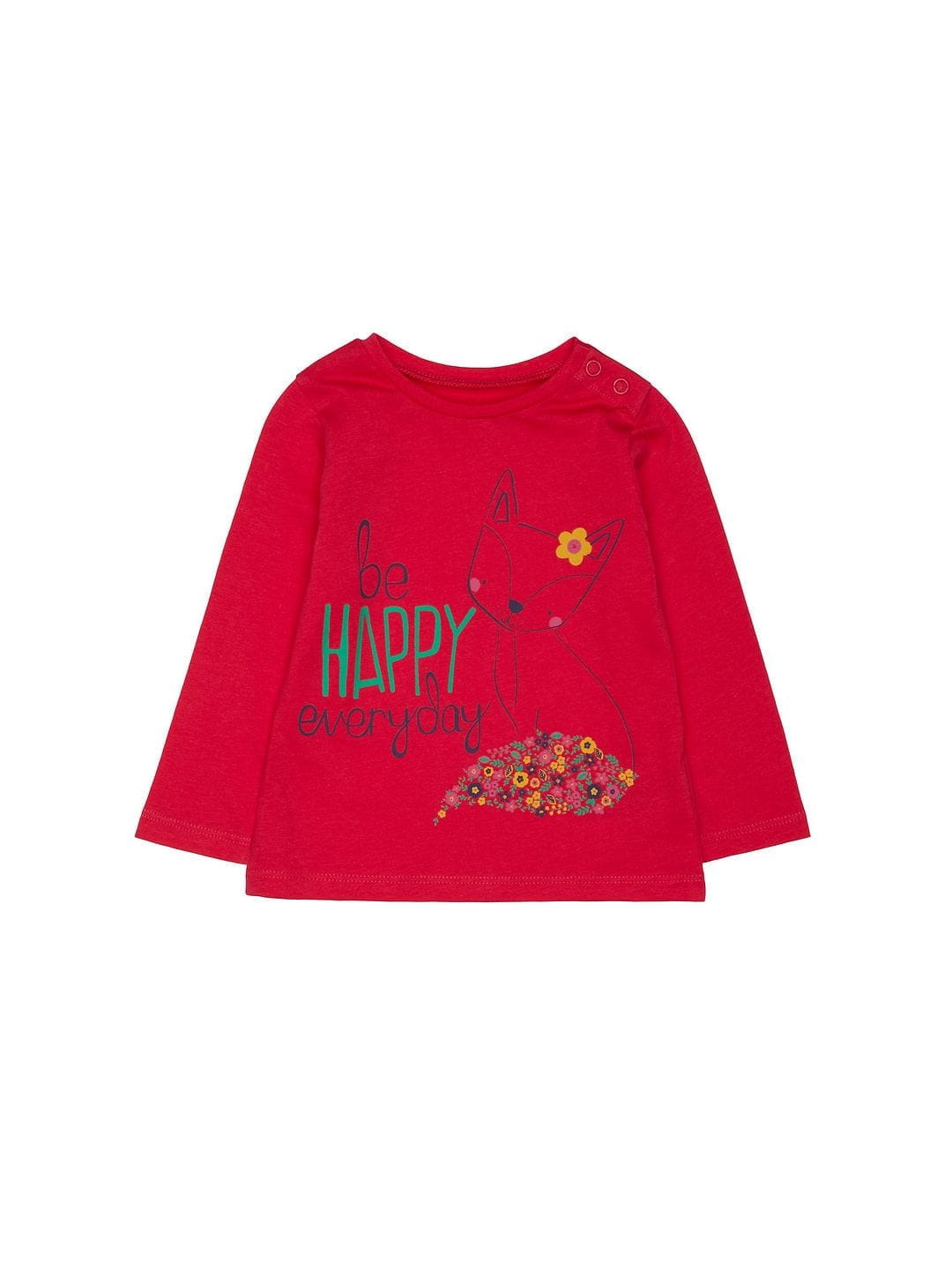 Mothercare | Be Happy Fox T-Shirt 0