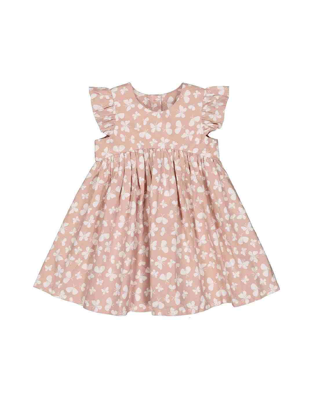 Pink Butterfly Dress