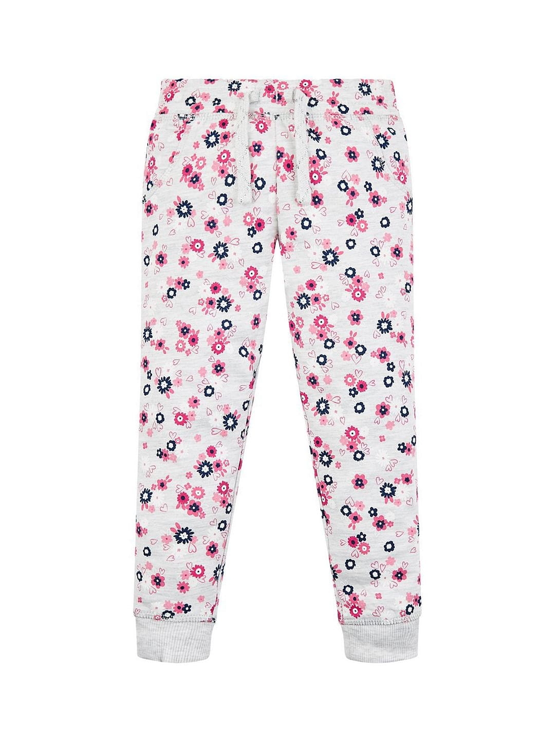 Mothercare | Grey Flower Joggers 0