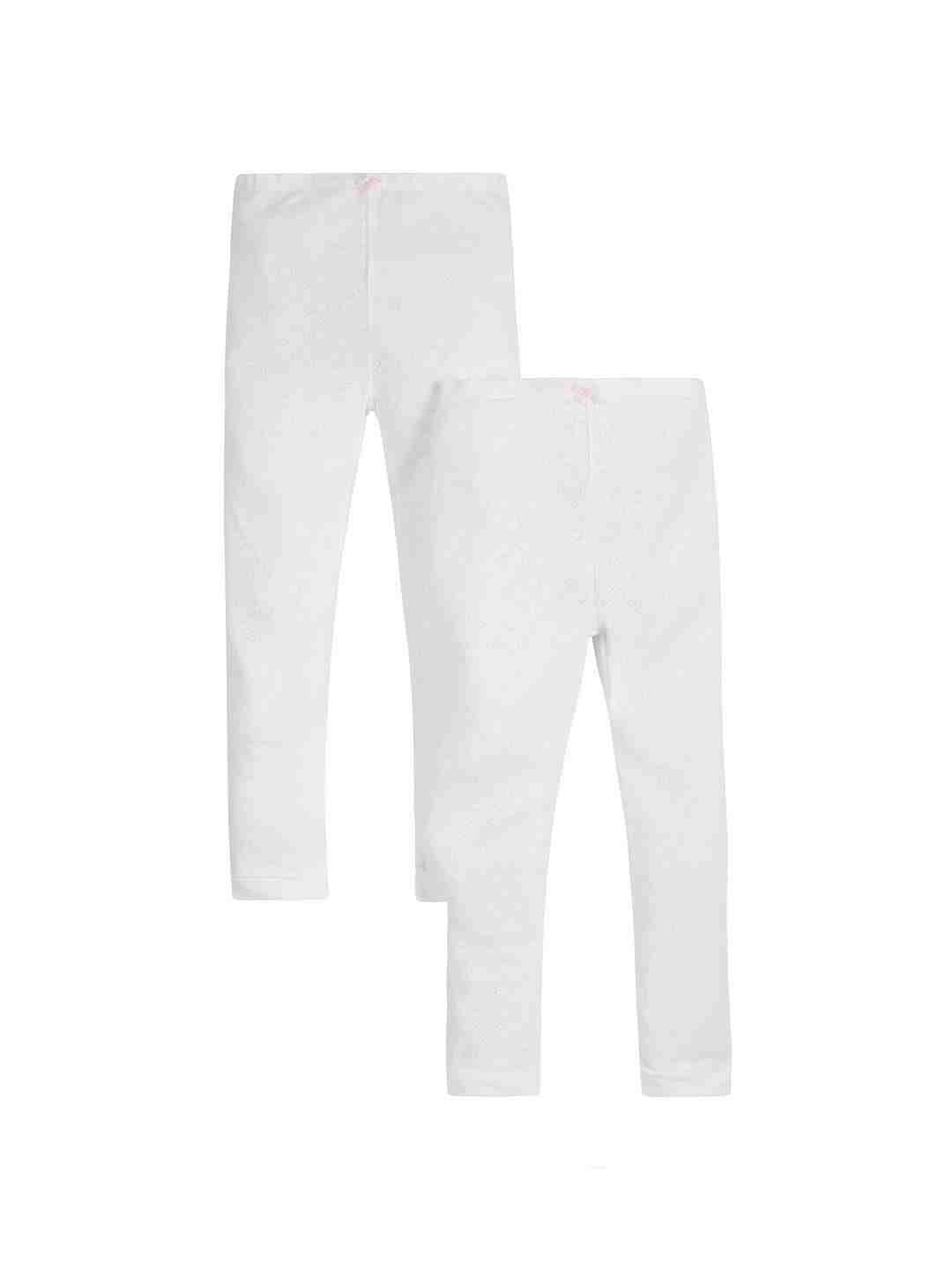 Pointelle Thermal Long Johns - 2 Pack