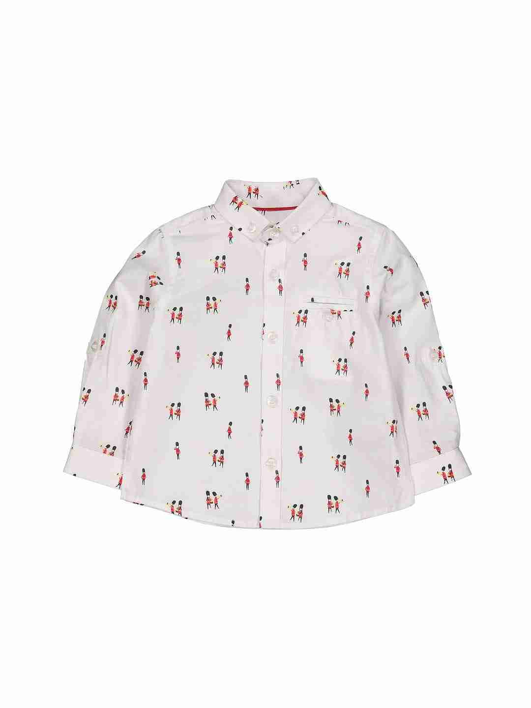 White Soldier Shirt
