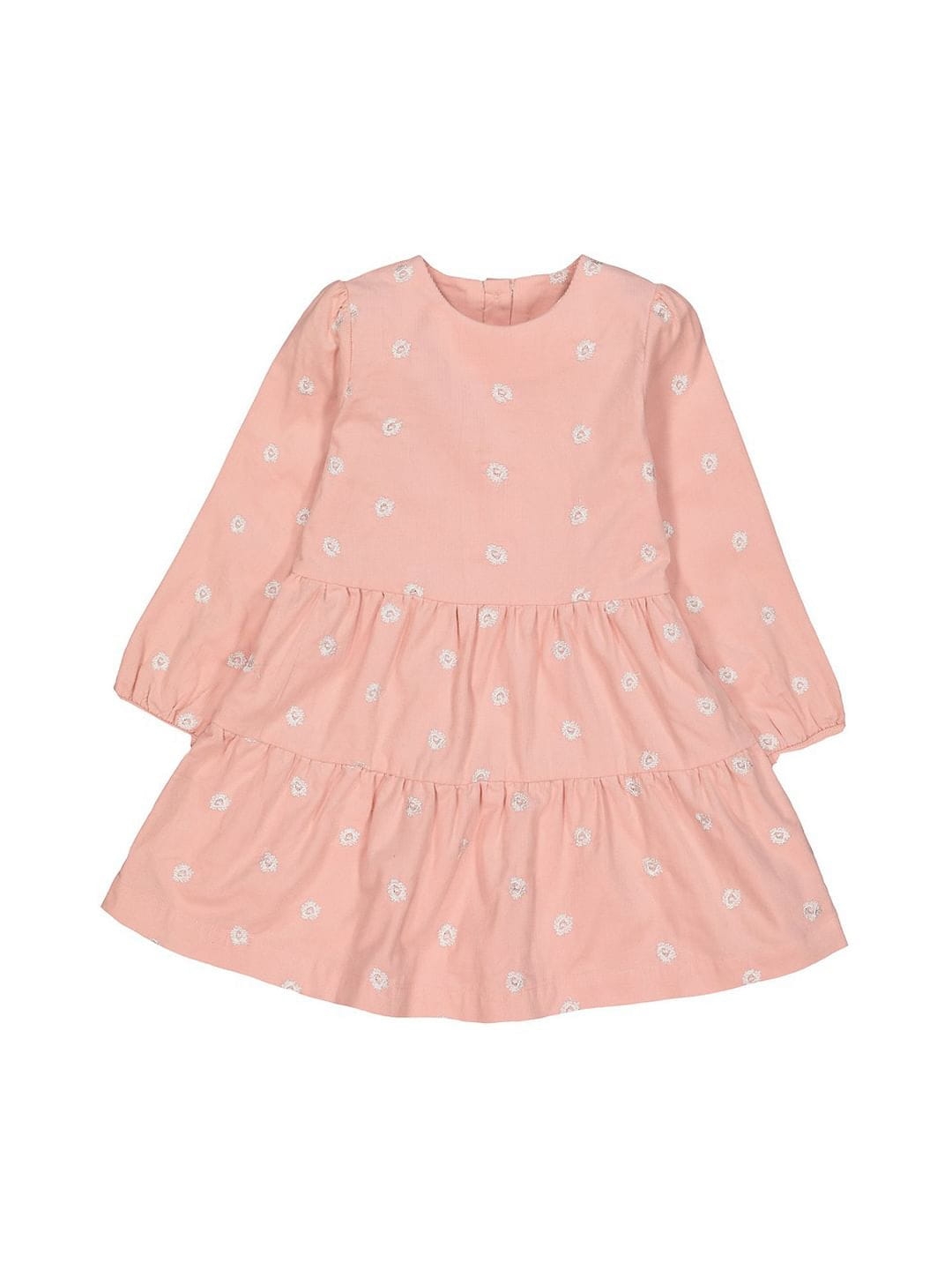Mothercare | Pink Cord Floral Dress 0