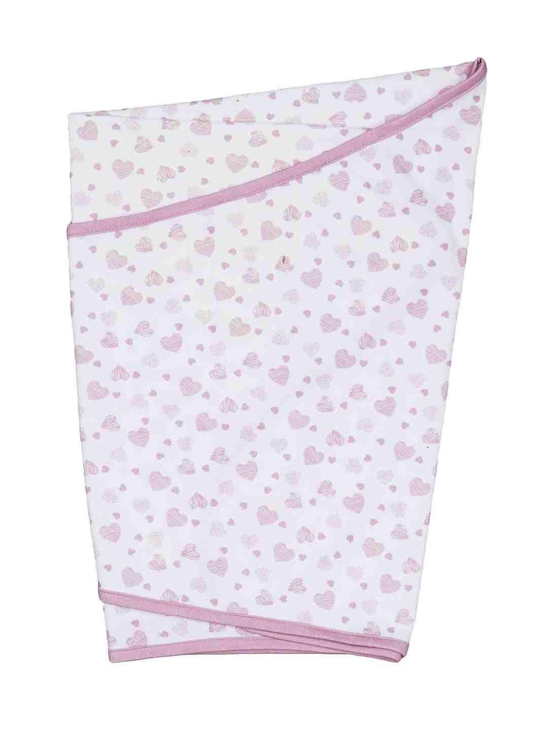 Mothercare Essential Cotton Swaddling Blanket - Pink