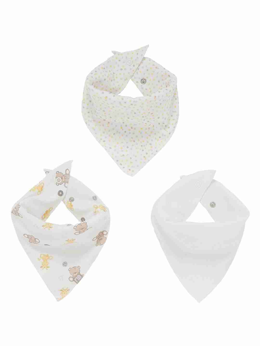 Mothercare Teddy'S Toy Box Bibs - Pack of 3 - Multicolor