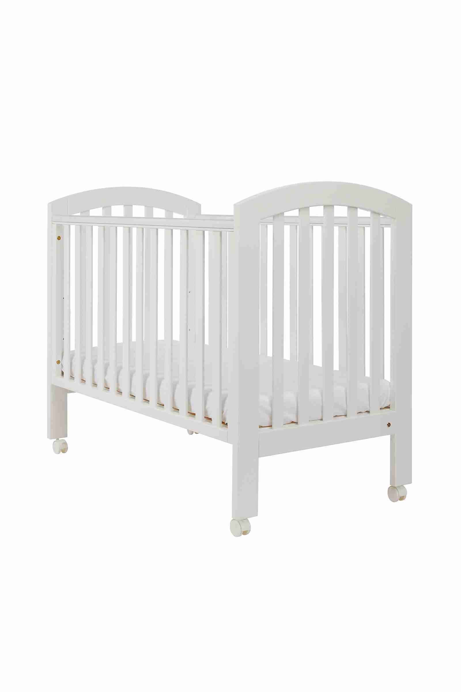 Mothercare Unisex Ashworth Drop Baby Cots and Cribs - White