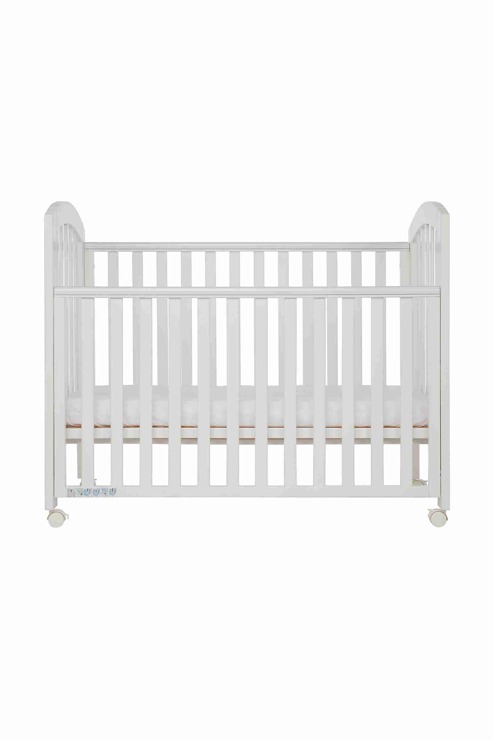 Mothercare Unisex Ashworth Drop Baby Cots and Cribs - White