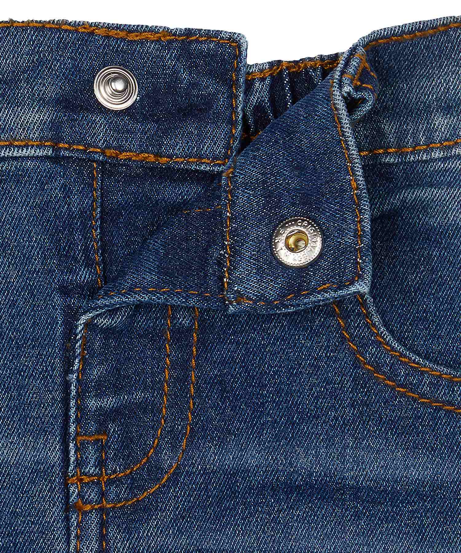 Mothercare Boys Elasticated Waistband Jeans - Blue