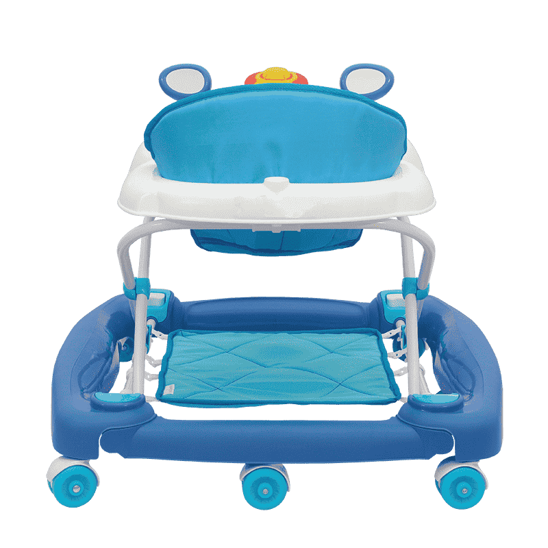 Comdaq Unisex Car Musical Baby Walker - Blue
