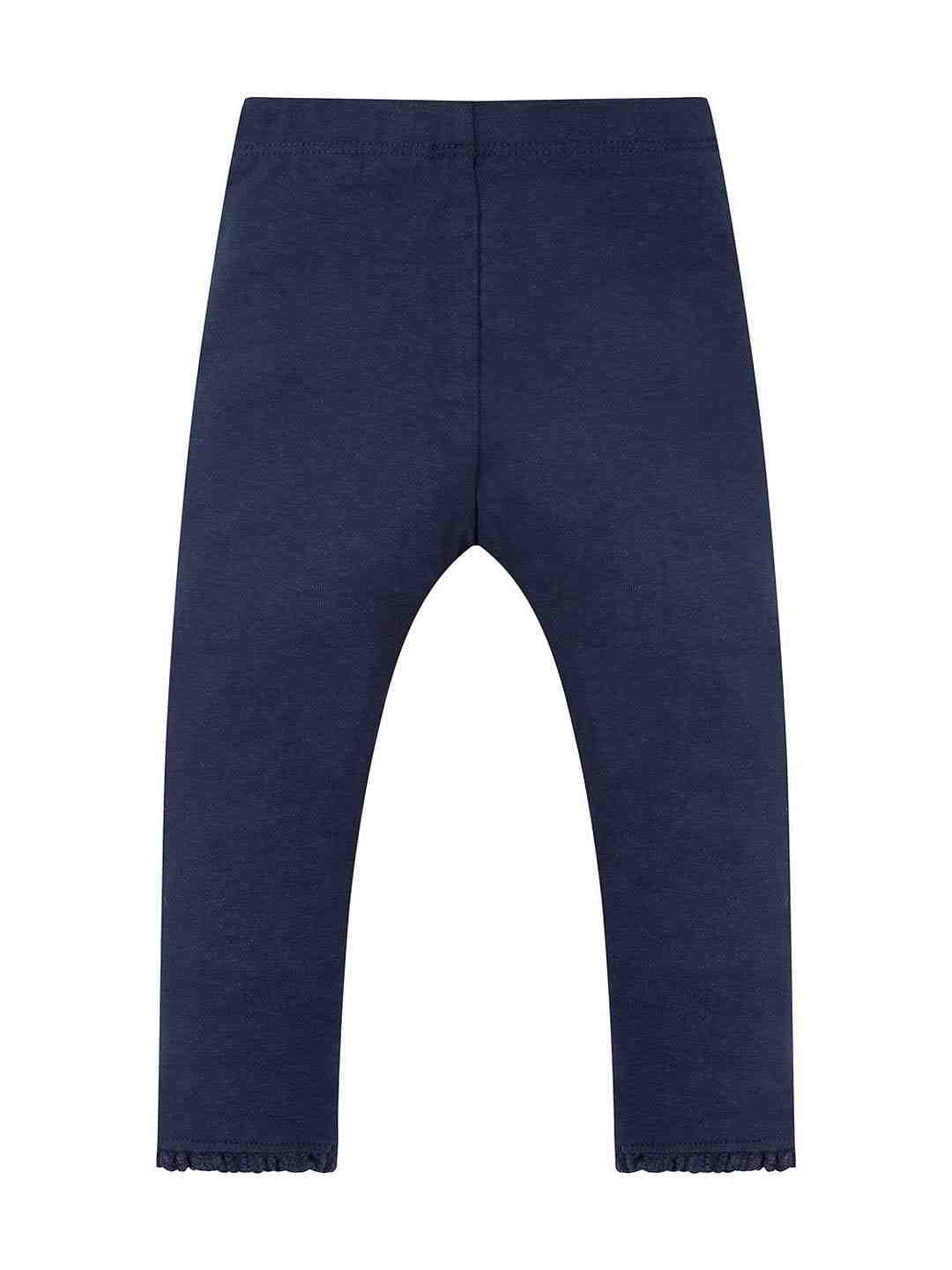 Blue Melange Trousers