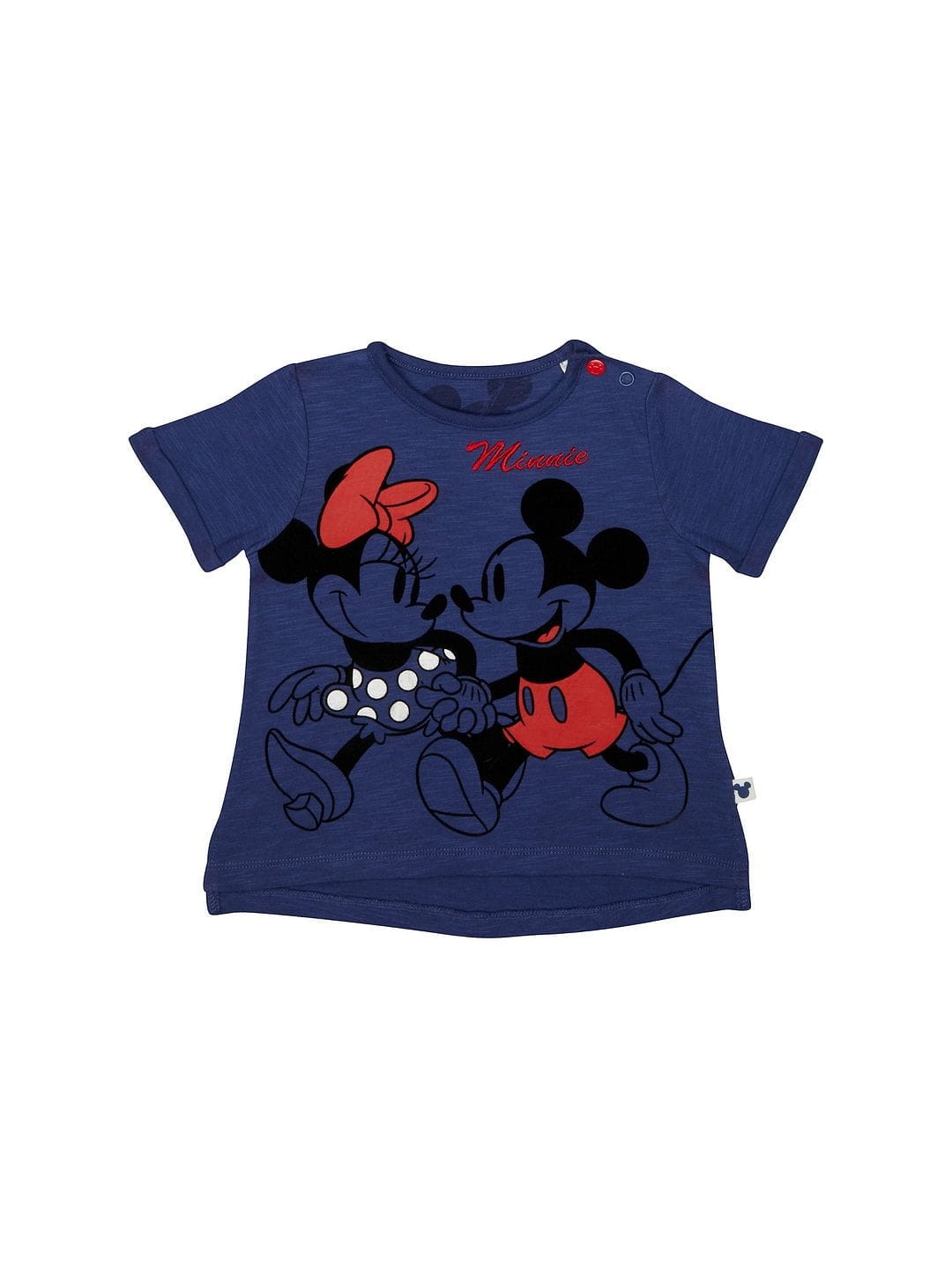 Mothercare | Disney Minnie And Mickey Navy T-Shirt 0
