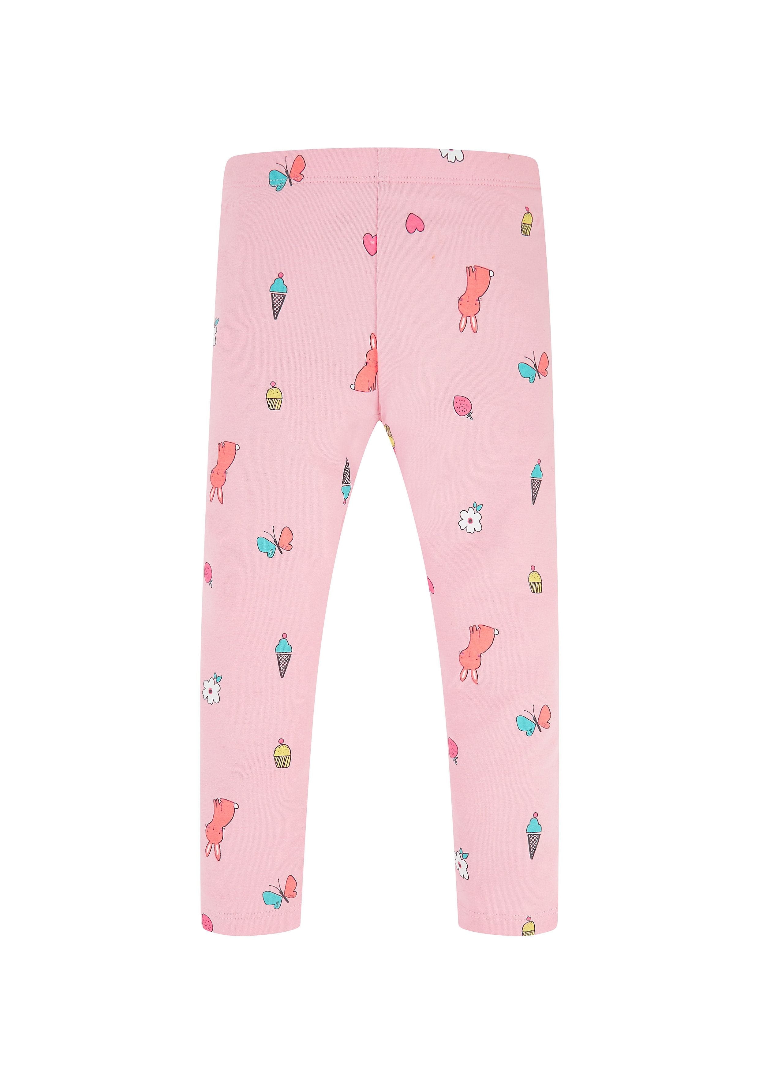 Mothercare | Pink Printed Trousers 0
