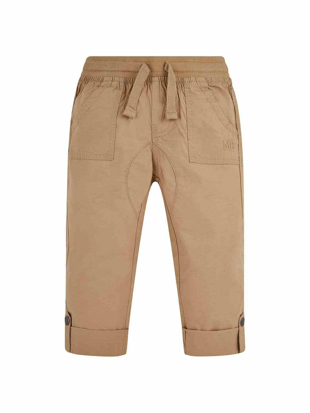 Yellow Solid Trousers