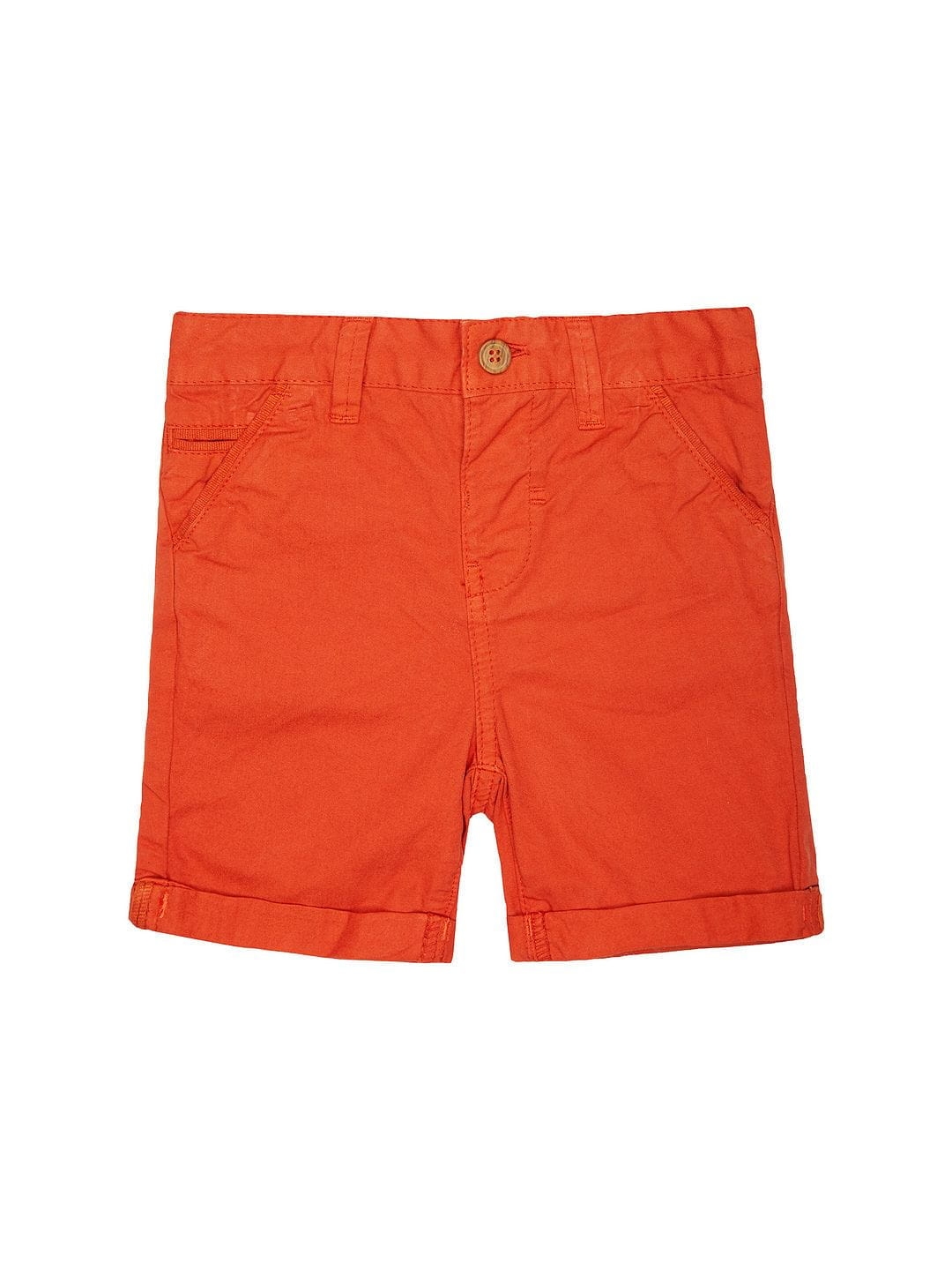 Mothercare | Orange Solid Shorts 0