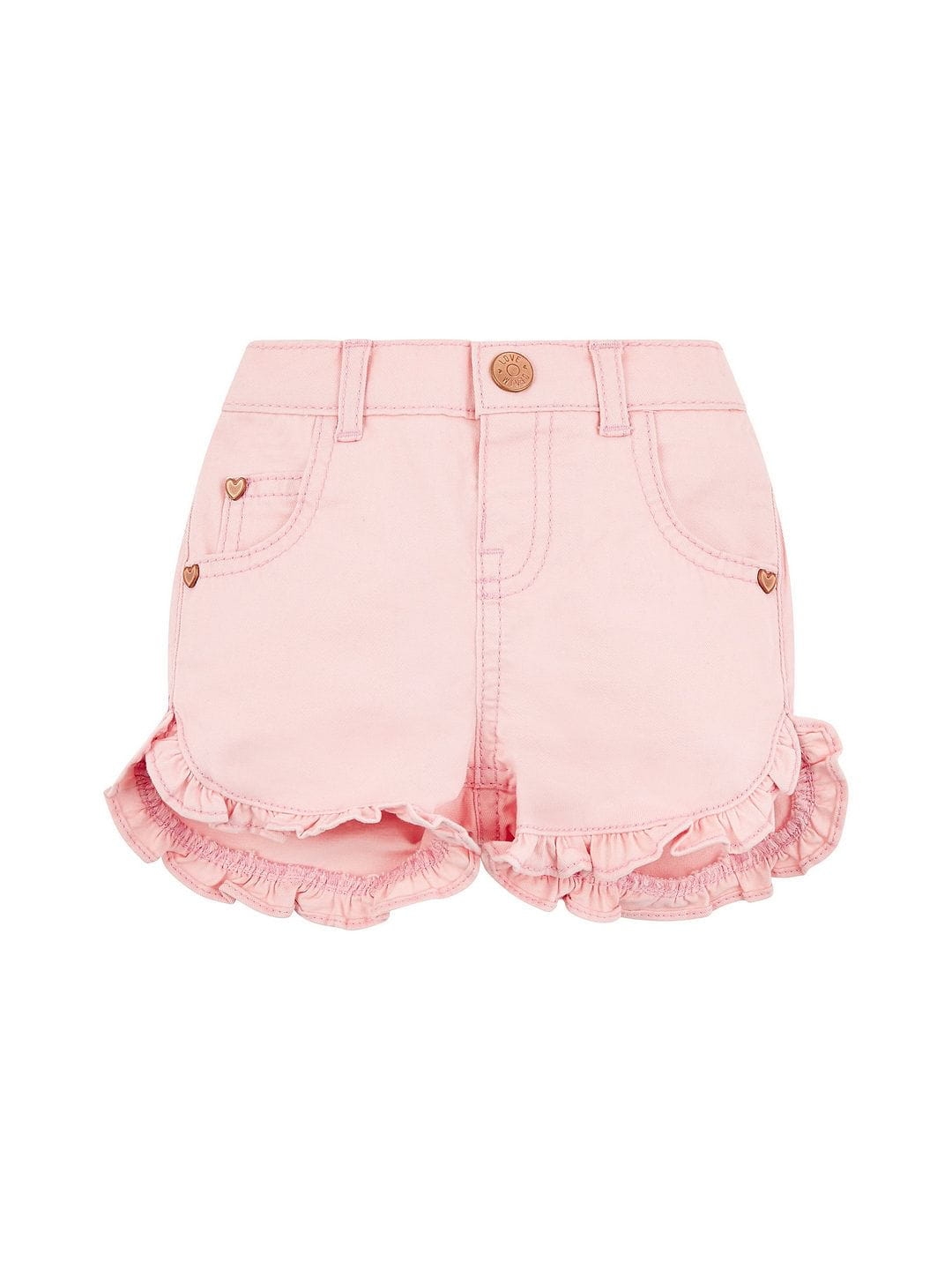 Mothercare | Pink Solid Shorts 0