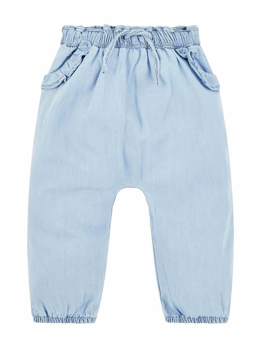 Light Wash Denim Trousers
