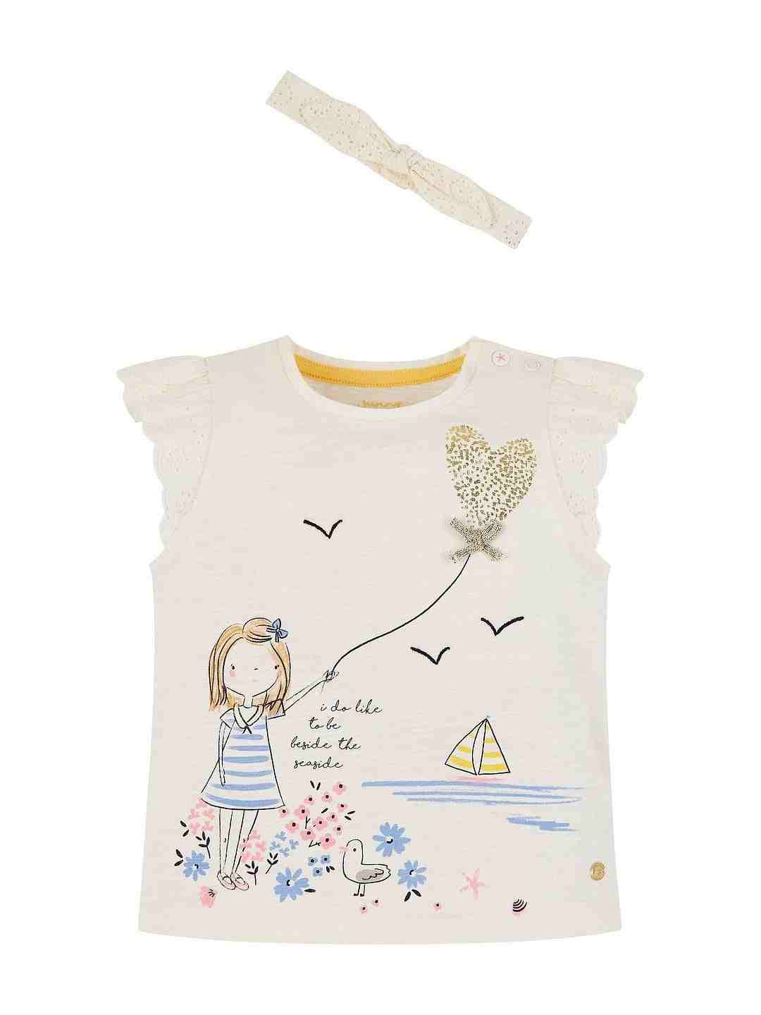 Beside The Seaside T-Shirt And Headband Set
