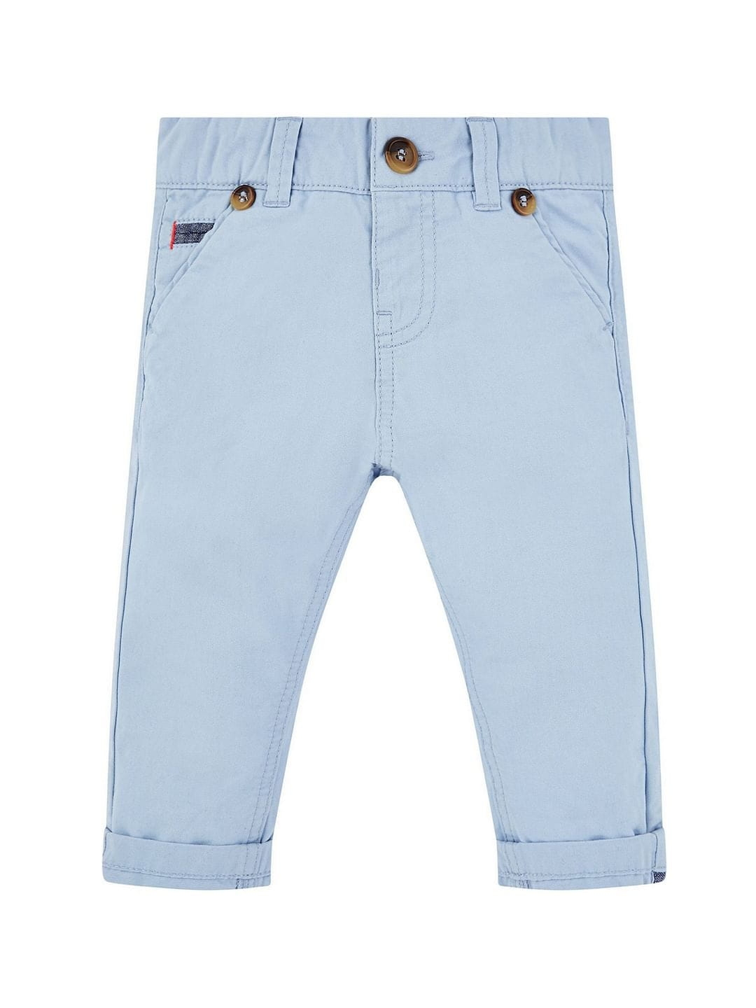 Mothercare | Blue Woven Trousers 0